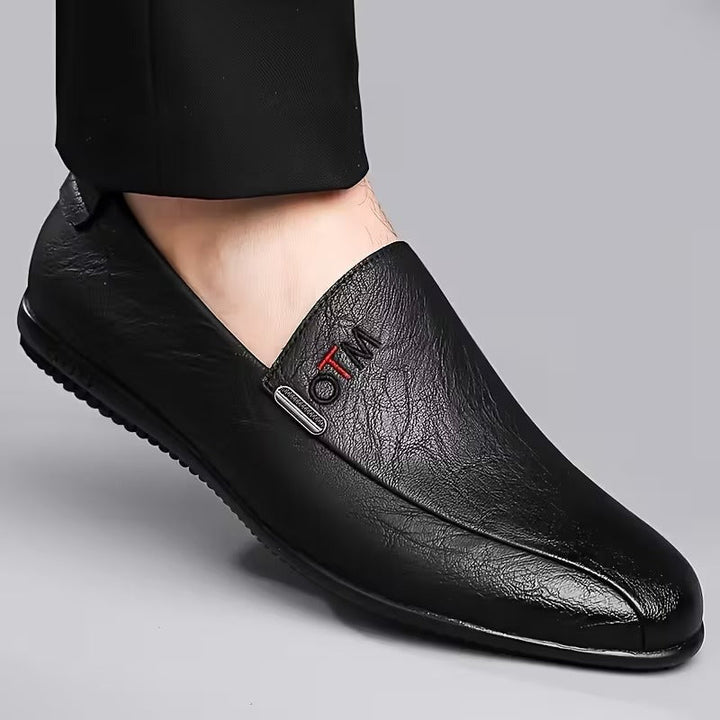 Heaton - Comfortable Leather Slip-on Shoes