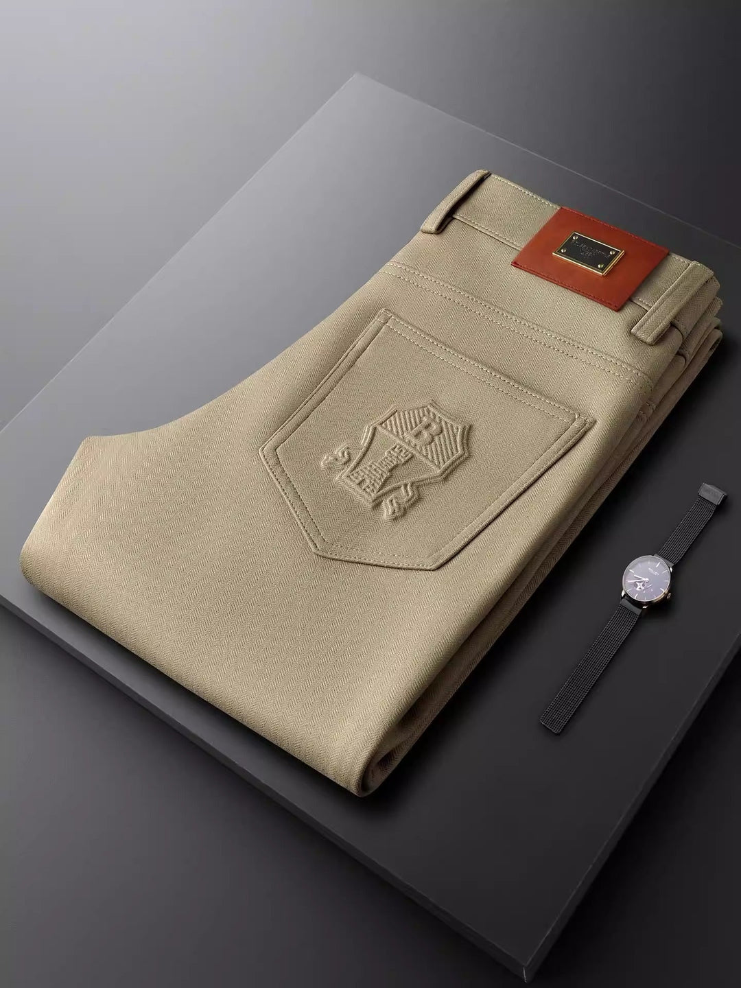 Weston - Polised Embroidered Trousers