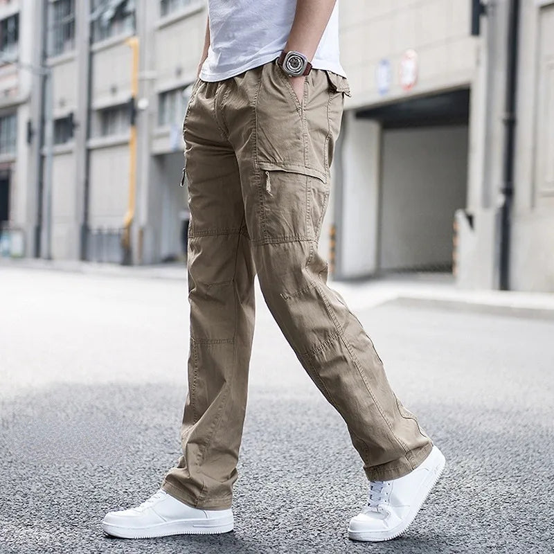 Sully - Breathable Cotton Cargo-Pants