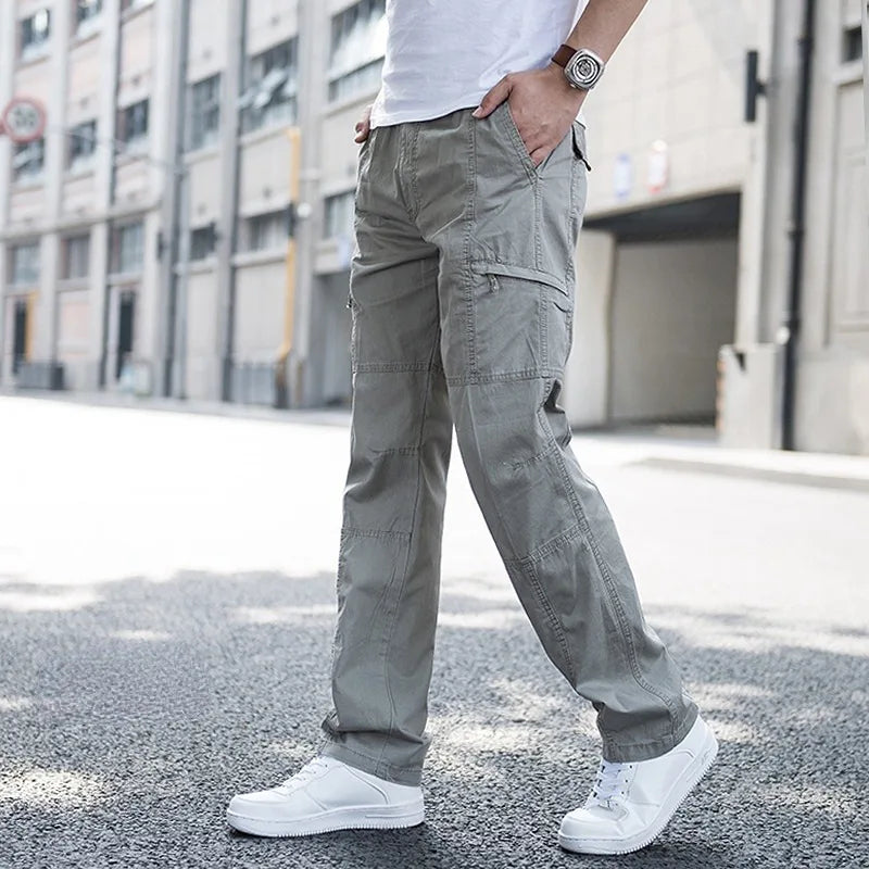 Sully - Breathable Cotton Cargo-Pants