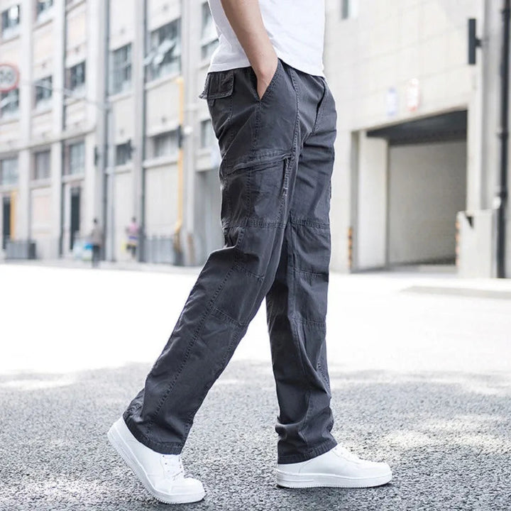 Sully - Breathable Cotton Cargo-Pants