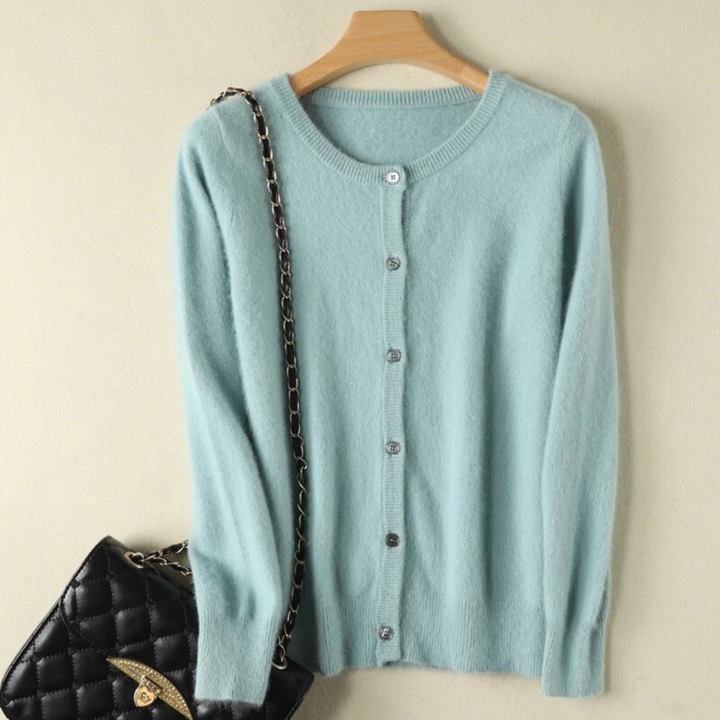 Rosey - Sophisticated Cashmere Cardigan