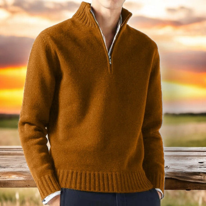 Antwerpen - Cashmere Zip Sweater