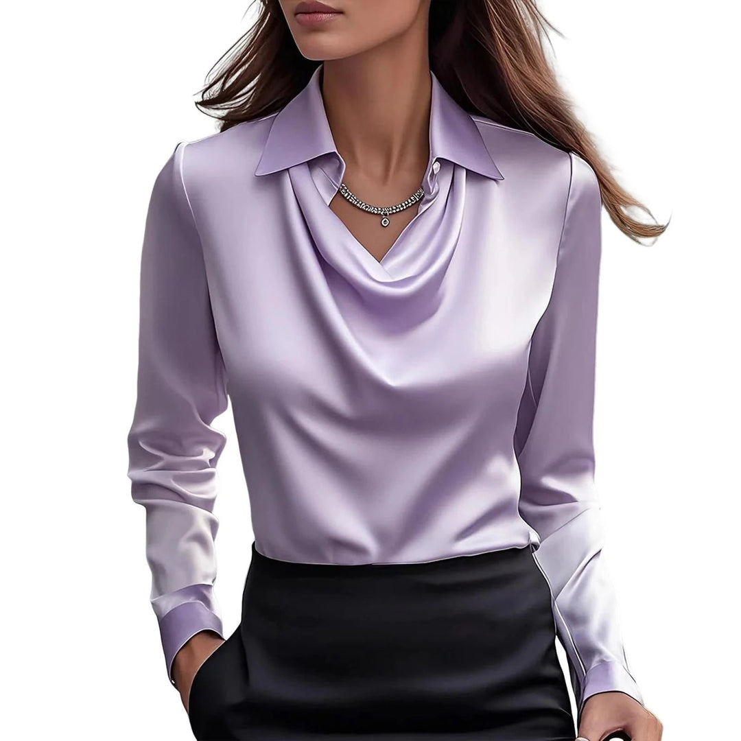 Emma - Silk Satin Blouse