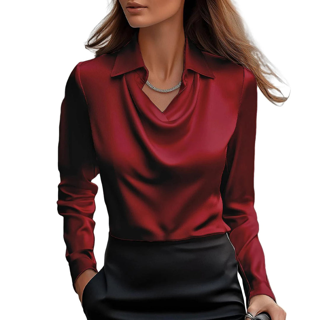 Emma - Silk Satin Blouse