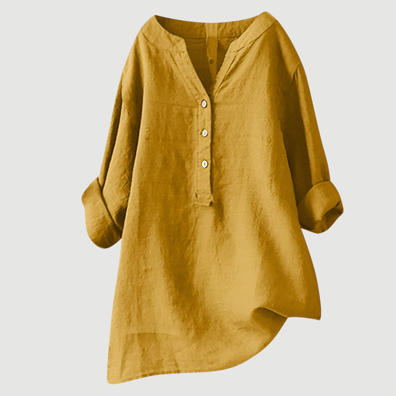 Karyna - Airy Linen Blouse