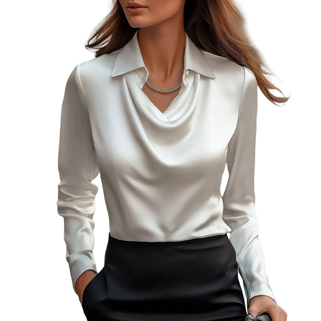 Emma - Silk Satin Blouse